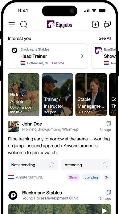 EquJobs App Screen